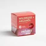 Velvety Bomba za kopel z arganovim oljem - Rosehip Rose - Muffin (45 g)