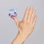 Velvety Bomba za kopel z oljem jojobe - Sivka (50 g)
