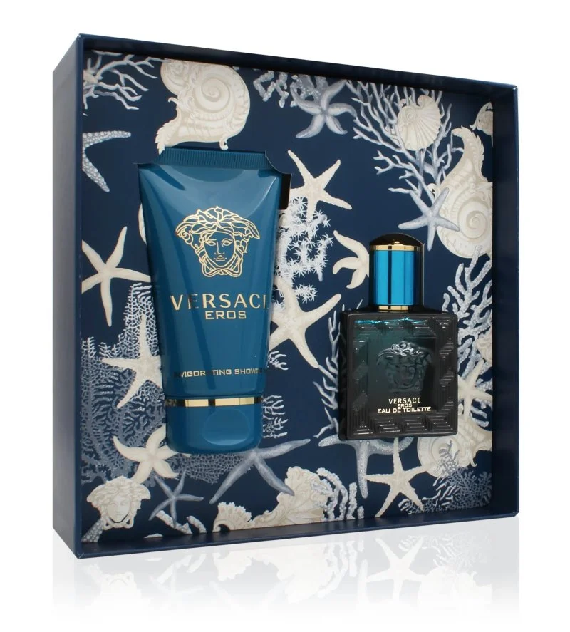 Eros darilni set 30 ml + gel za prhanje toaletna voda za moške