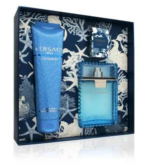 Versace Man Eau Fraiche darilni set 100 ml + gel za prhanje 150 ml + toaletna voda toaletna voda za moške