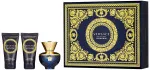 Dylan Blue Pour Femme darilni set za ženske parfumska voda 50 ml + mleko za telo 50 ml + gel za prhanje 50 ml 50 ml + tělové mléko 50 ml + sprchový gel 50 ml