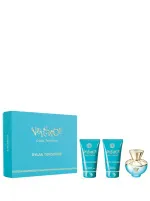 Dylan Turquoise darilni set za ženske toaletna voda 50 ml + gel za prhanje 50 ml + mleko za telo 50 ml 50 ml + sprchový gel 50 ml + tělové mléko 50 ml