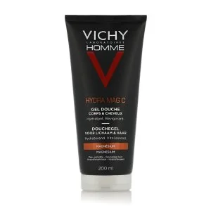Vichy Homme Hydra Mag C Gel za prhanje za telo in lase