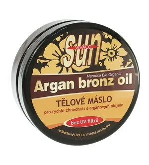 Vivaco SUN Argan Bronz Oil maslo za sončenje z bio arganovim oljem brez UV-filtrov