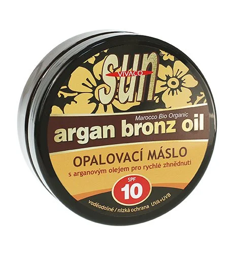 SUN Argan Bronz Oil maslo za sončenje z bio arganovim oljem SPF 10 200 ml
