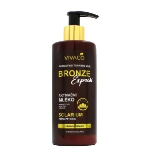 Vivaco Bronze Express aktivacijsko mleko za solarij
