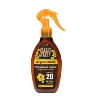 Vivaco Sun Argan Bronz mleko za sončenje z arganovim oljem SPF 20