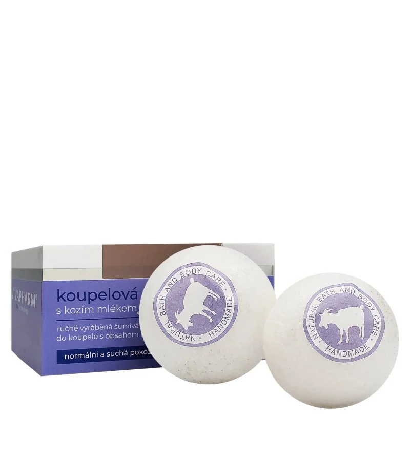 Kozja kopalna bomba s kozjim mlekom 2 x 75 g