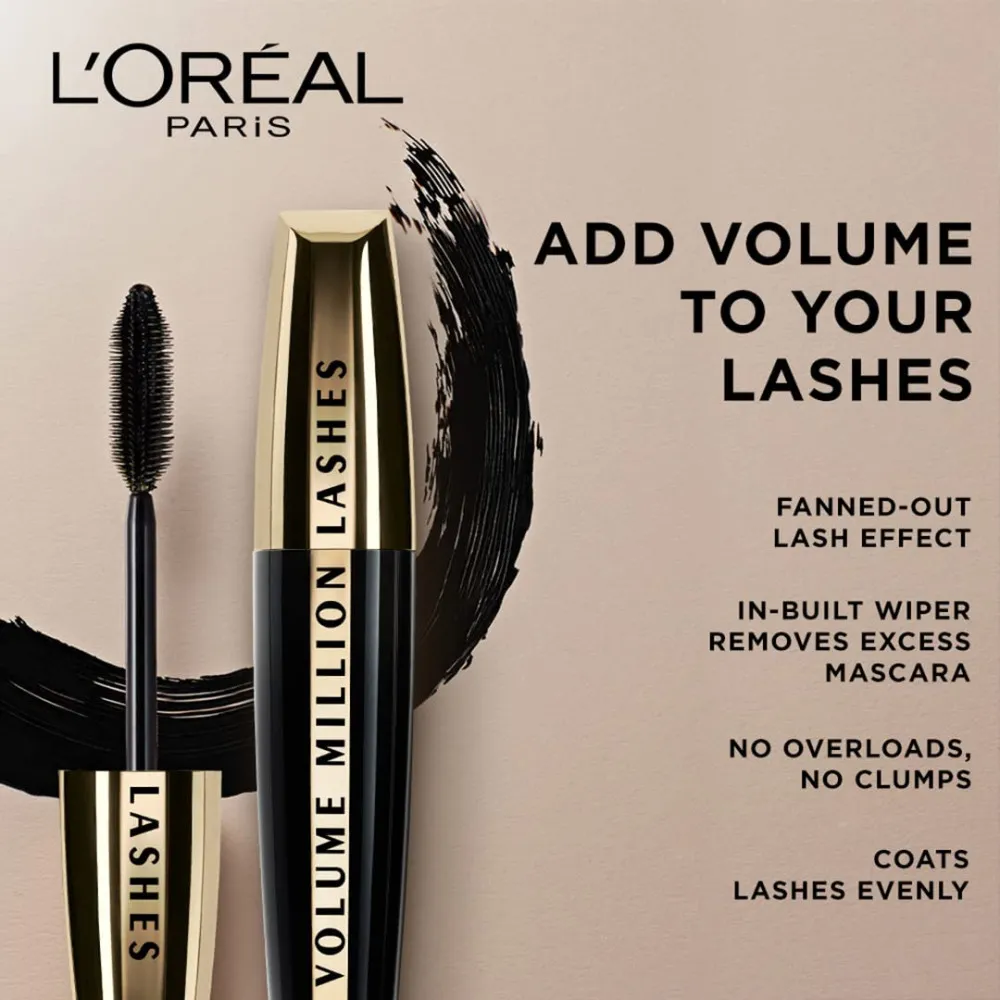 Volume Million Lashes maskara ekstra črna 9 ml