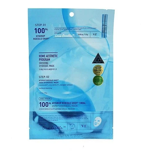 Hydrop Reedle Shot 100hL 2-stopenjska dvofazna vlažilna maska z mikroigličnim serumom 33g+1,5g