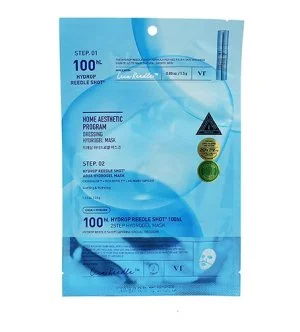 VT Cosmetics Hydrop Reedle Shot 100hL 2-stopenjska dvofazna vlažilna maska z mikroigličnim serumom 33g+1,5g