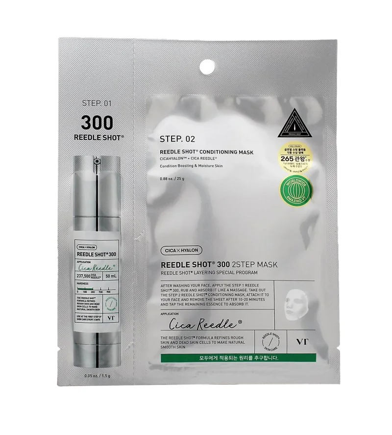 Reedle Shot 300 2 Step Mask učvrstitvena tkaninska maska za obraz 1,5+25 g