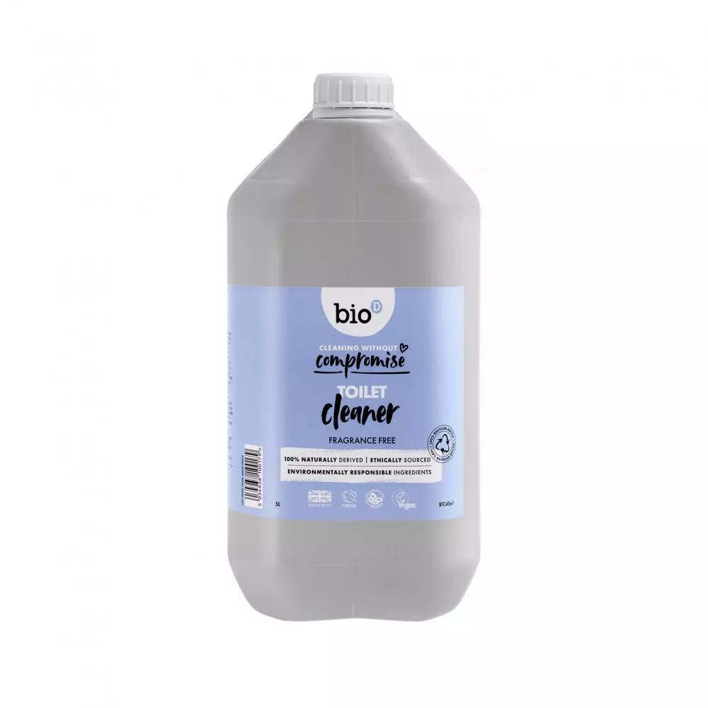 Bio-D Hipoalergeno čistilo za stranišče z vonjem limonske trave - kanister (5 L)