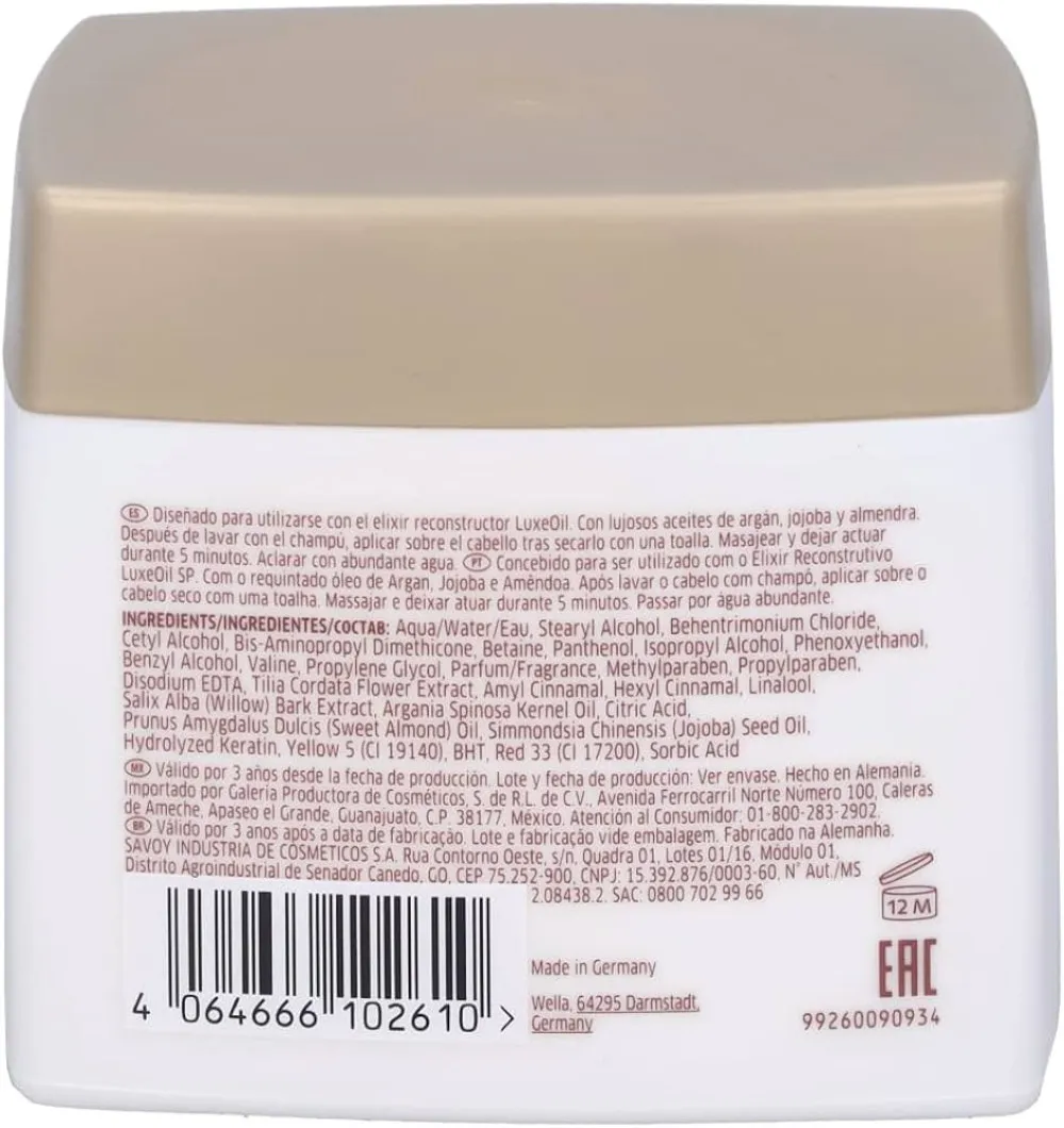 Professionals SP LuxeOil Keratin Restore Mask hranilna maska za lase 400 ml