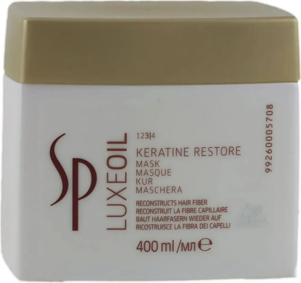 Professionals SP LuxeOil Keratin Restore Mask hranilna maska za lase 400 ml