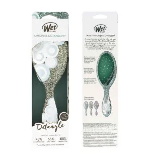 Wet Brush Original Detangler Groovy Disco krtača za lase petrol modra