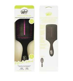 Wet Brush Refresh + Extend Paddle Detangler krtača za lase črna