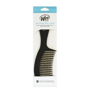 Wet Brush Detangling Comb glavnik za lase črn