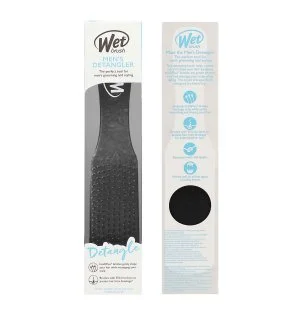 Wet Brush Men's Detangler krtača za lase črno usnje