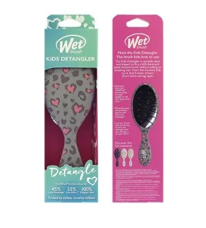 Wet Brush Kids Detangler krtača za lase Leopard