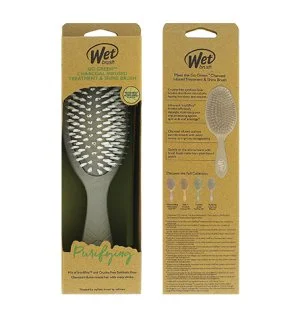 Wet Brush Go Green Treatment & Shine Brush krtača za lase Charcoal