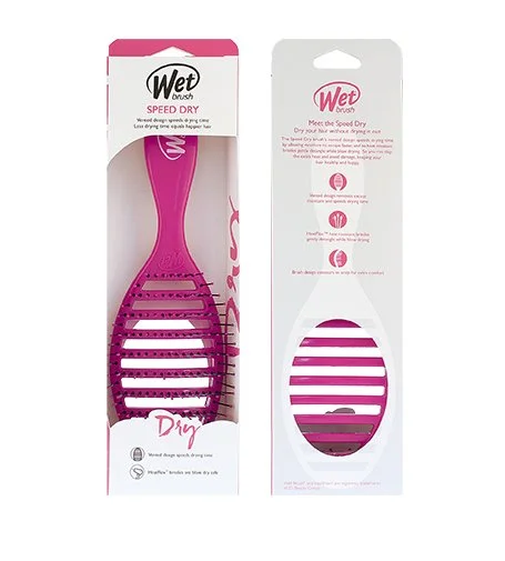 Speed Dry krtača za lase Pink