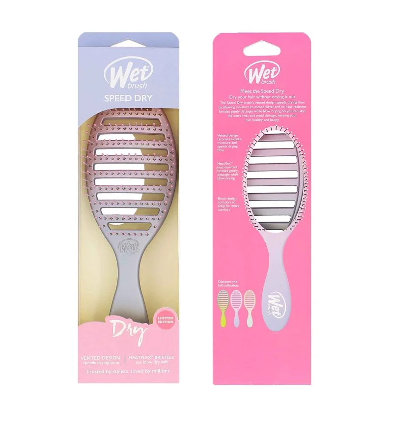 Speed Dry Feel Good krtača za lase Ombre - Pink/Purple