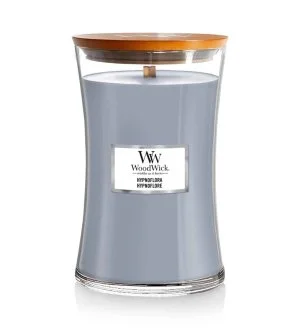 WoodWick Hypnoflora dišeča sveča z lesenim stenjem 609,5 g
