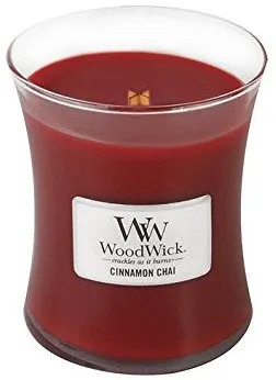 Cinnamon Chai dišeča sveča z lesenim stenjem 275 g