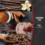 Cinnamon Chai dišeča sveča z lesenim stenjem 609,5 g