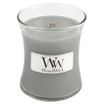 WoodWick Fireside dišeča sveča z lesenim stenjem 85 g