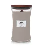 WoodWick Fireside dišeča sveča z lesenim stenjem 609,5 g