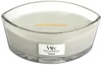 WoodWick Fireside dišeča sveča z lesenim stenjem 453,6 g