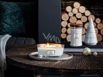 Magnolia Birch dišeča sveča z lesenim stenjem 453,6 g