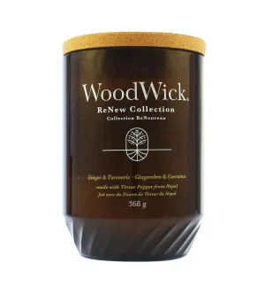 WoodWick ReNew Ginger & Turmeric velika sveča 368 g