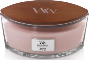 WoodWick Rosewood dišeča sveča z lesenim stenjem 453,6 g