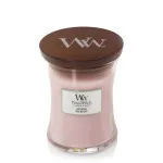 Rosewood dišeča sveča z lesenim stenjem 275 g