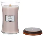 Rosewood dišeča sveča z lesenim stenjem 275 g