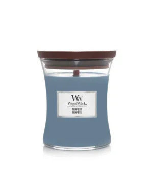 WoodWick Tempest dišeča sveča z lesenim stenjem 275 g