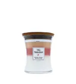 Trilogy Blooming Orchard dišeča sveča z lesenim stenjem 275 g