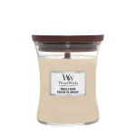 Vanilla Bean dišeča sveča z lesenim stenjem 275 g