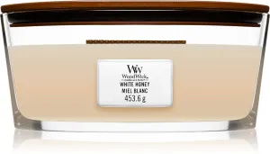 WoodWick White Honey dišeča sveča 453,6 g