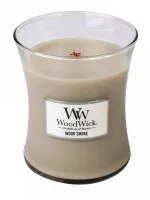 Wood Smoke dišeča sveča z lesenim stenjem 275 g
