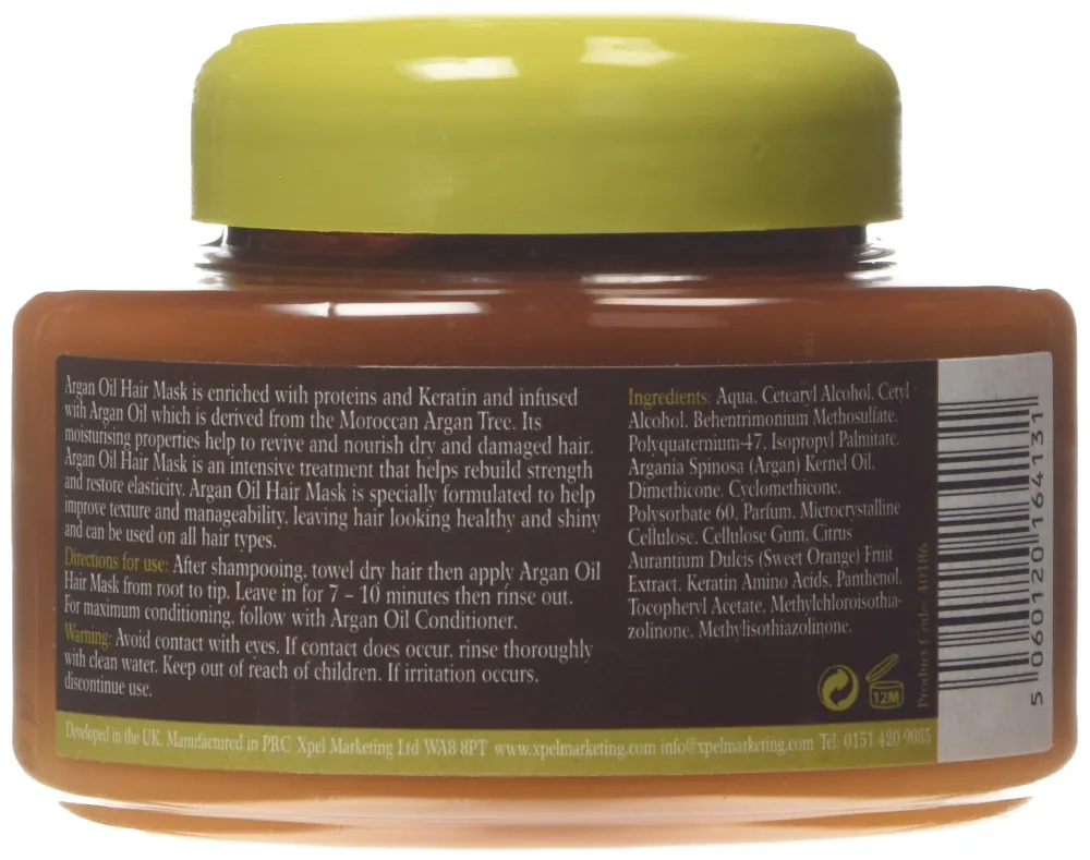 Argan Oil hranilna maska za lase z arganovim oljem 220 ml