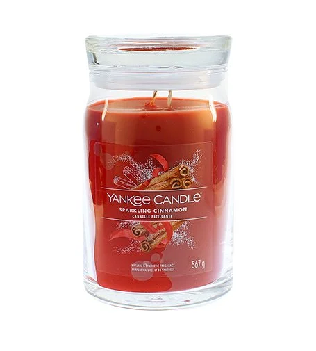 Sparkling Cinnamon signature velika sveča 567 g