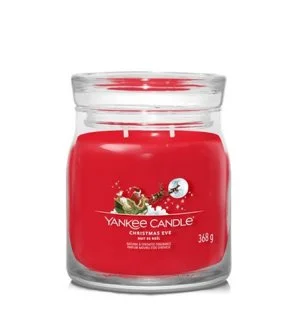 Yankee Candle Christmas Eve Signature srednja sveča 368 g