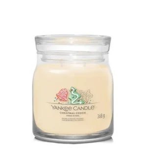 Yankee Candle Christmas Cookie signature sveča srednja 368 g