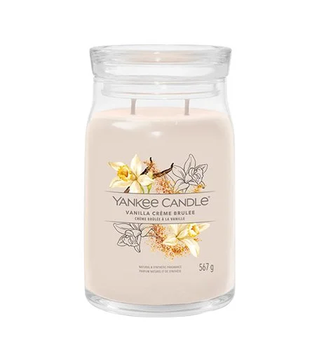 Vanilla Creme Brulee signature velika sveča 567 g