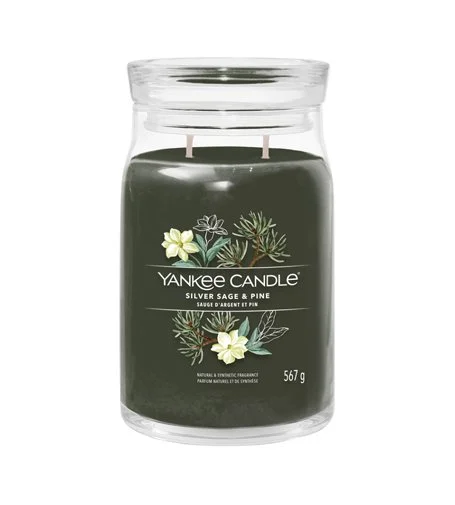 Silver Sage & Pine velika dišeča sveča 567 g