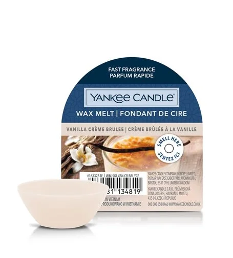 Vanilla Creme Bruleé dišeči vosek 22 g